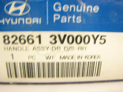 NEW GENUINE Front Right Outside Exterior Door Handle Silver OEM For 11-14 Azera