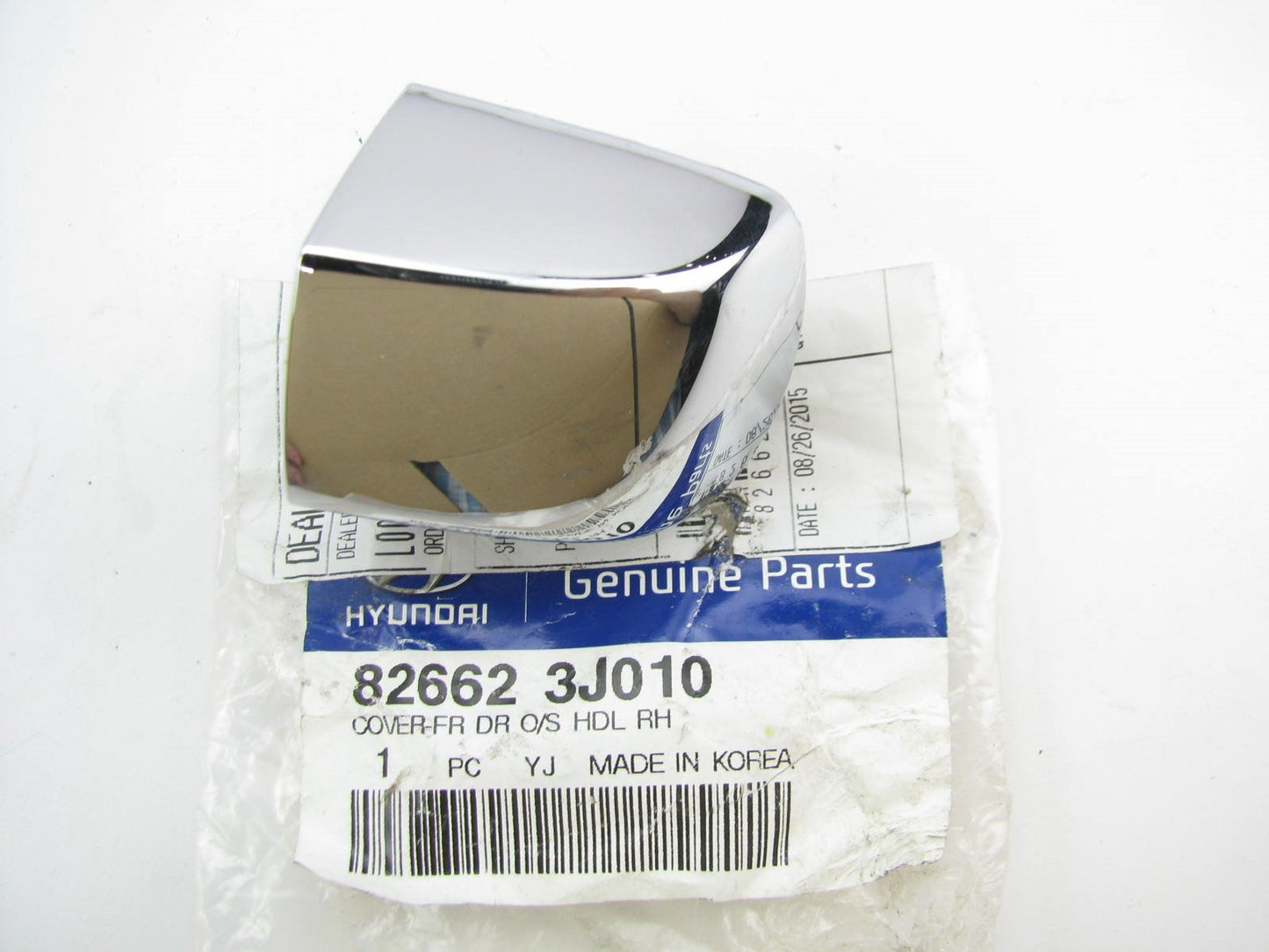 NEW Front Right Exterior Door Handle Chrome Cover Cap OEM For 2007-12 Veracruz
