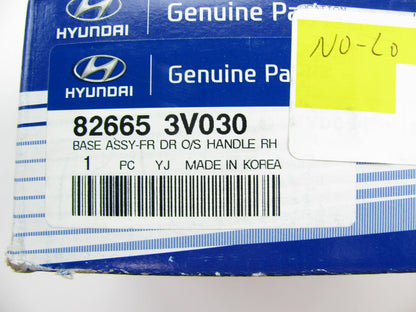 NEW GENUINE FRONT RIGHT Exterior Door Handle Base Plate OEM For 13-17 Azera
