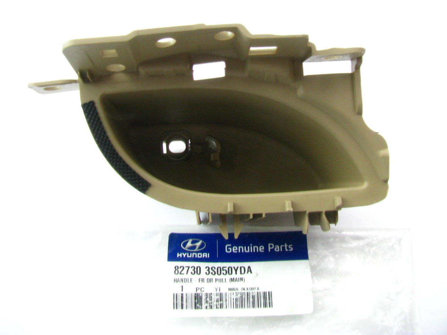 New FRONT Left Door Main Pull Handle CAMEL OEM For 11-15 Sonata 827303S050YDA