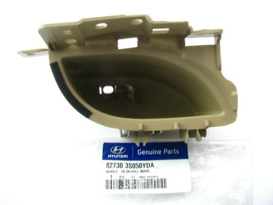 New FRONT Left Door Main Pull Handle CAMEL OEM For 11-15 Sonata 827303S050YDA