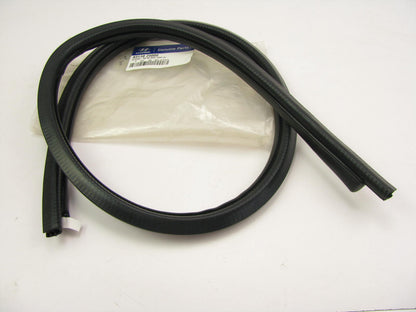 NEW GENUINE REAR LEFT Door Weatherstrip Seal OEM For 01-05 Hyundai Accent