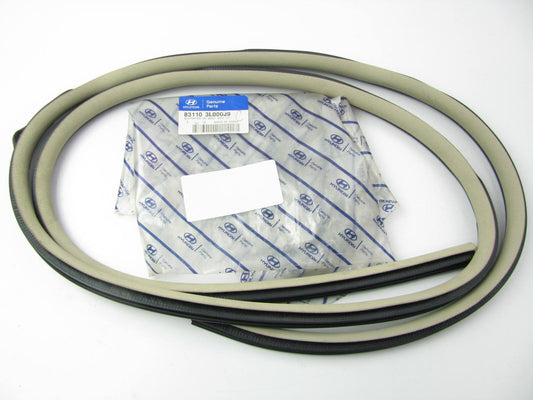 NEW GENUINE Rear Left Drivers Side BEIGE Weatherstip Seal OEM For 06-08 Azera