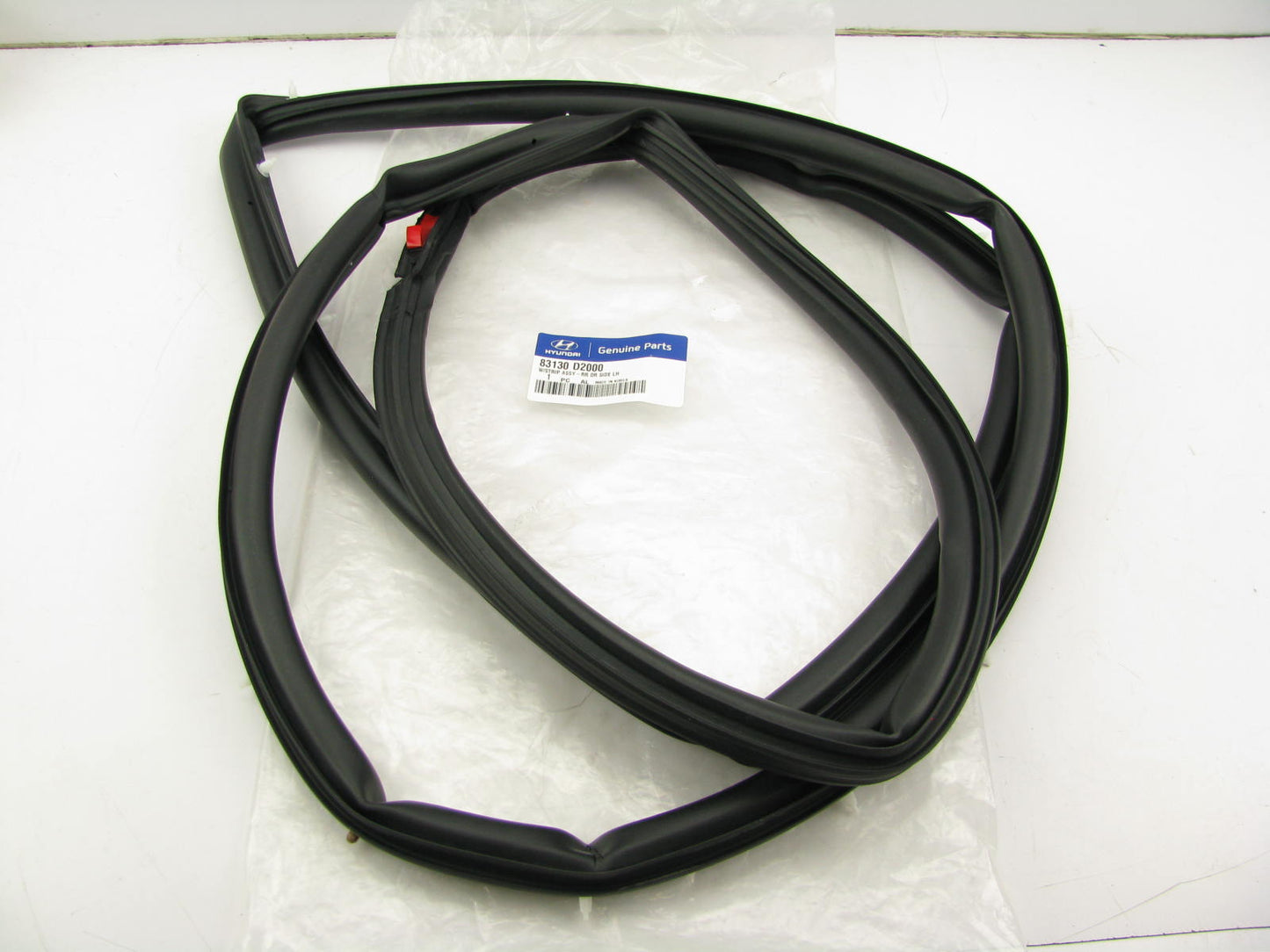 NEW - OEM 83130D2000 Rear Left Door Weatherstip Seal For 2017-2020 Genesis G90