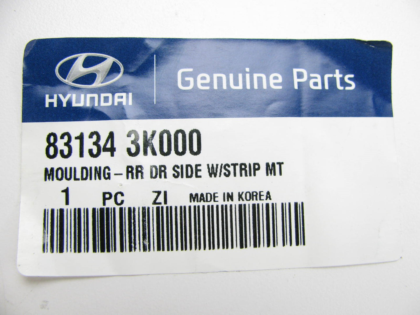 NEW GENUINE Rear Right Door WeatherStrip Seal Moulding For 06-10 Sonata