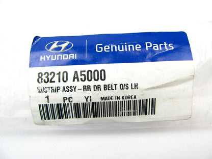 Rear Left Drivers Side Door Belt Weatherstip Trim Seal OEM For 2013 Elantra GT