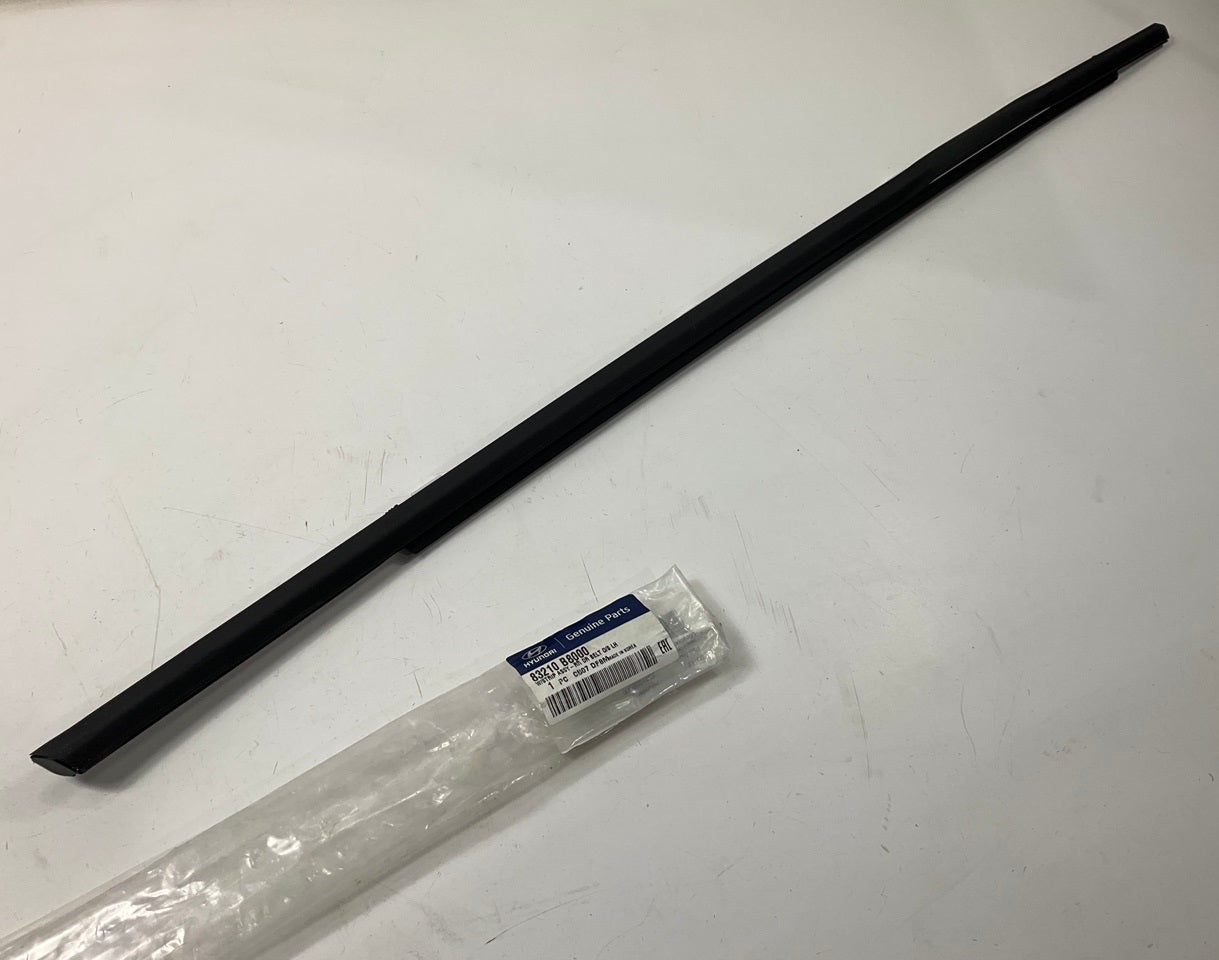 Rear Left Drivers Door Belt Moulding Weatherstrip Seal OEM For 14-18 Santa Fe