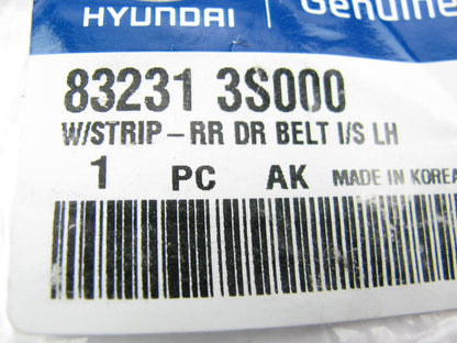 NEW GENUINE Rear Left Door Belt Weather Strip OEM For 2011-2015 Hyundai Sonata