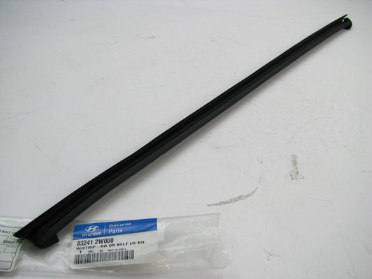 New OEM Rear Right Side Inner Door Belt Weatherstrip Seal For 2013-2016 Santa Fe