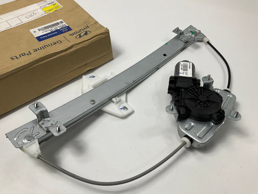 NEW Rear Left Power Window Motor & Regulator OEM For 2011-2013 Accent 834011R110