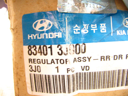 NEW GENUINE Rear Left Window Regulator OEM For 07-10 Hyundai Veracruz 834013J000