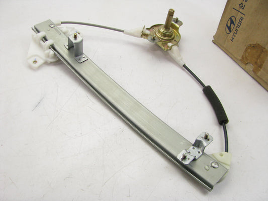 NEW - OEM 83402-29000 Rear Right Manual Window Regulator For 1996-2000 Elantra