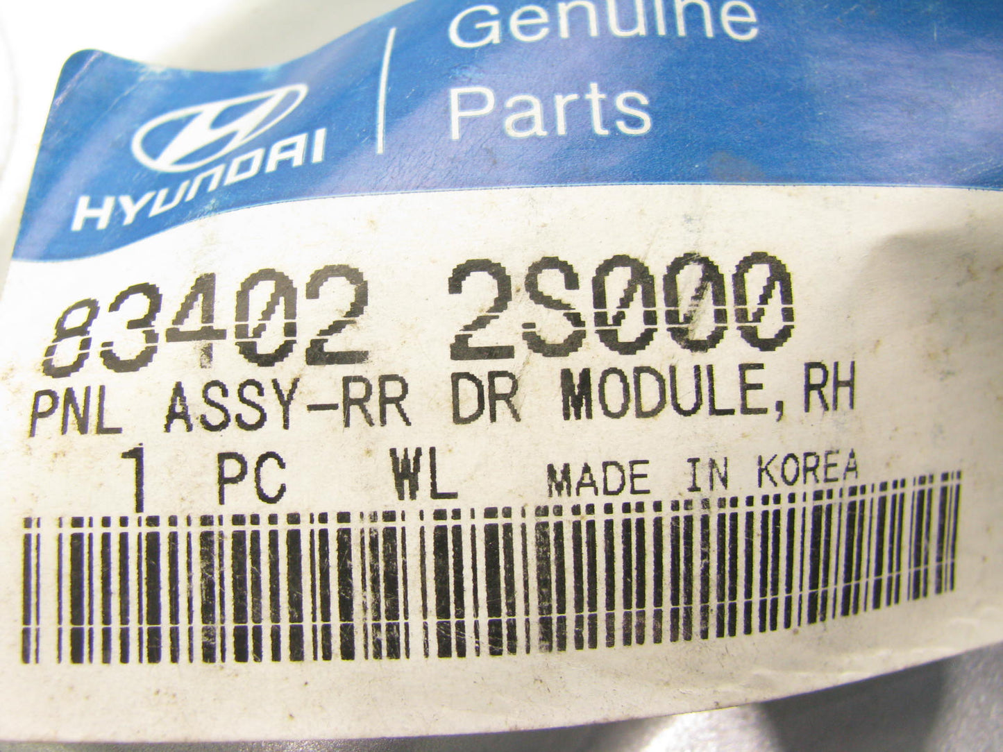 NEW Rear Right Window Regulator Door Module OEM For 2010-2015 Tucson 834022S000