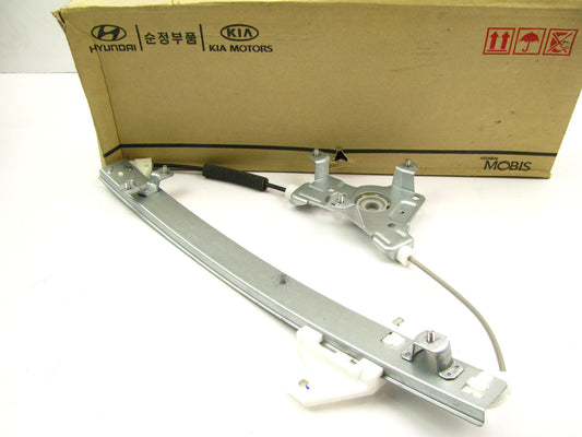 NEW - OEM 83403-25010 Rear Left Window Regulator For 1999-2006 Hyundai Accent