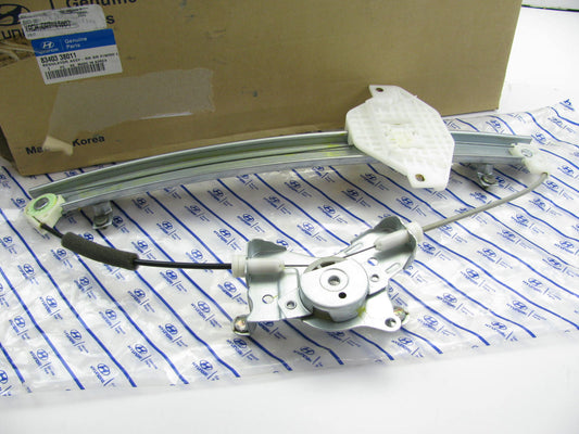 NEW - OEM 8340338011 Rear Left Window Regulator For 1999-05 Sonata 03-06 Optima