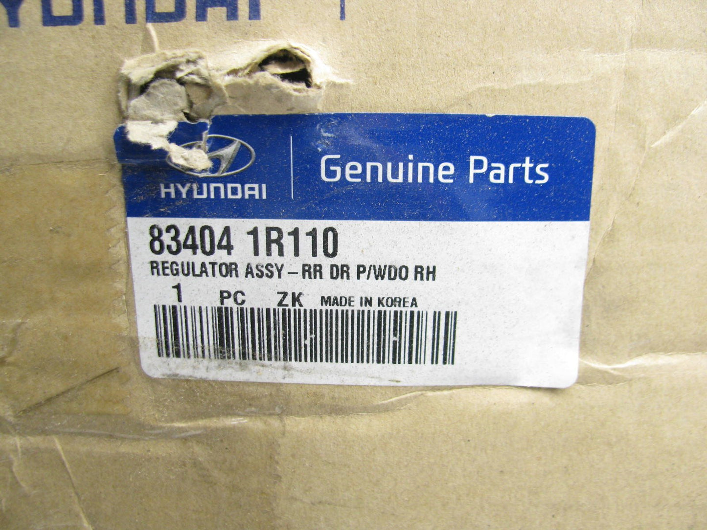New Genuine Rear Right POWER Window Regulator OEM For 12-17 Hyundai Accent