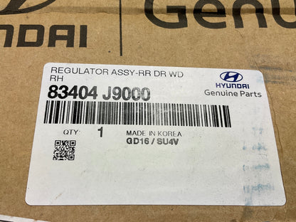 Rear Right Passengers Power Window Regulator OEM For 2018-2023 Kona 83404J9000