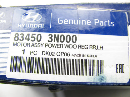 NEW Rear Left Power Window Motor OEM For 2011-2016 Hyundai Equus 834503N000
