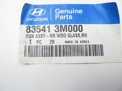 Rear Right Side Door Glass Run Down Channel Weather Strip Seal For 09-14 Genesis