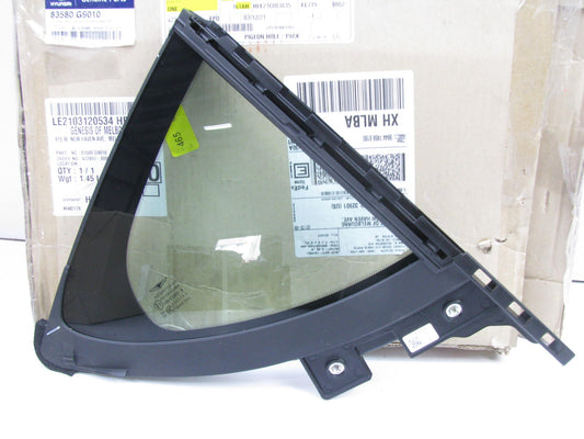 New OEM Right Rear Door Fixed Quarter Glass 83580G9010 For 2019-22 Genesis G70