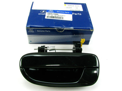 NEW - OEM 8365025000 Rear Left Black Outside Door Handle For 2000-05 Accent