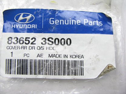 NEW - OEM 836523S000 Rear Outside Door Handle Cover For 2011-14 Hyundai Sonata