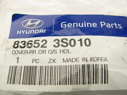 Rear Exterior Door Handle Cover Cap OEM For 2011-2015 Sonata 836523S010