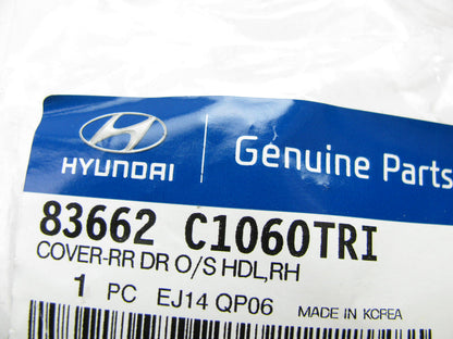 NEW REAR RIGHT Exterior Door Handle Cap OEM For 2018-2019 Hyundai Sonata