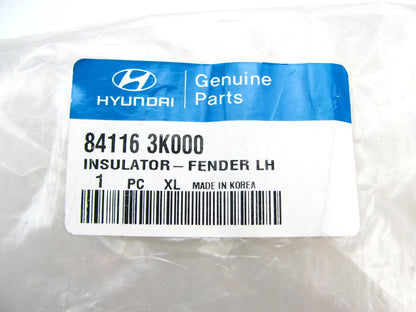 Left Drivers Side Fender Insulator Panel OEM For 2006-2010 Sonata 841163K000