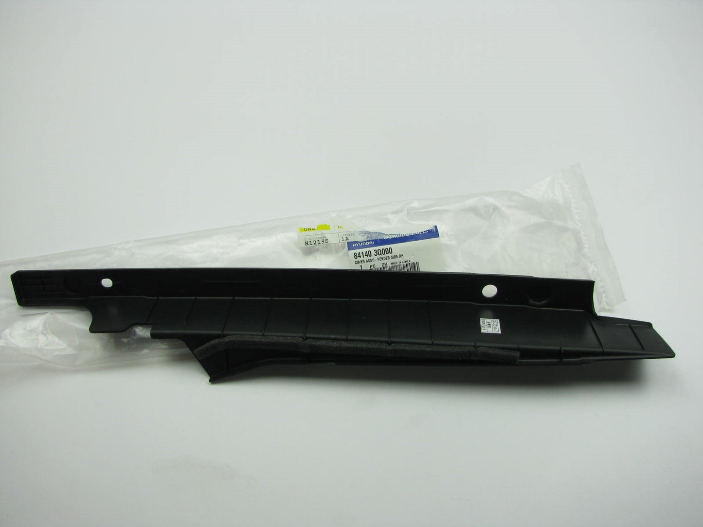 Right Passengers Side Fender Upper Moulding Cover OEM For 2011-14 Hyundai Sonata