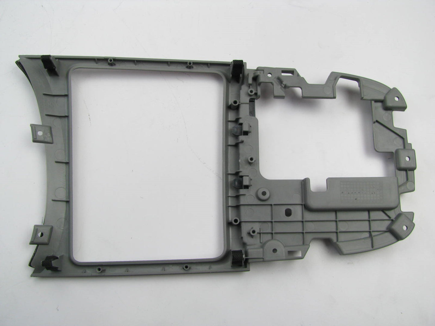 New OEM Center Console Upper Cover Bezel Trim GRAY For 06-09 Santa Fe Auto Trans