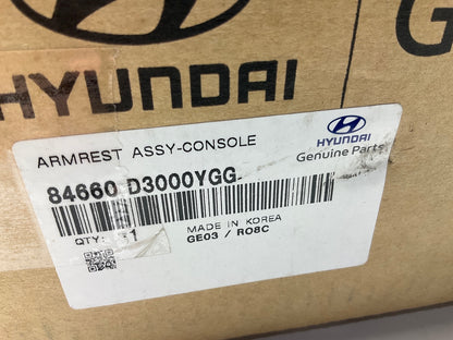 NEW OEM 84660D3000YGG Center Console Armrest Cover Lid For 19-21 Hyundai Tucson