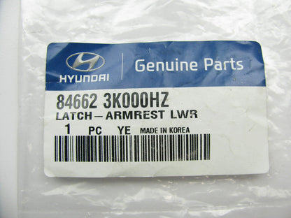 New OEM Armrest Lower Latch Black OEM For 2009-10 Hyundai Sonata 846623K000HZ
