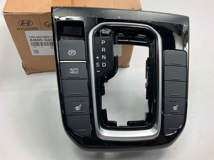 Trans Shifter Trim Bezel W/ Heated Seat Switch OEM For 20-22 Ioniq 846D0G2CD0UAY