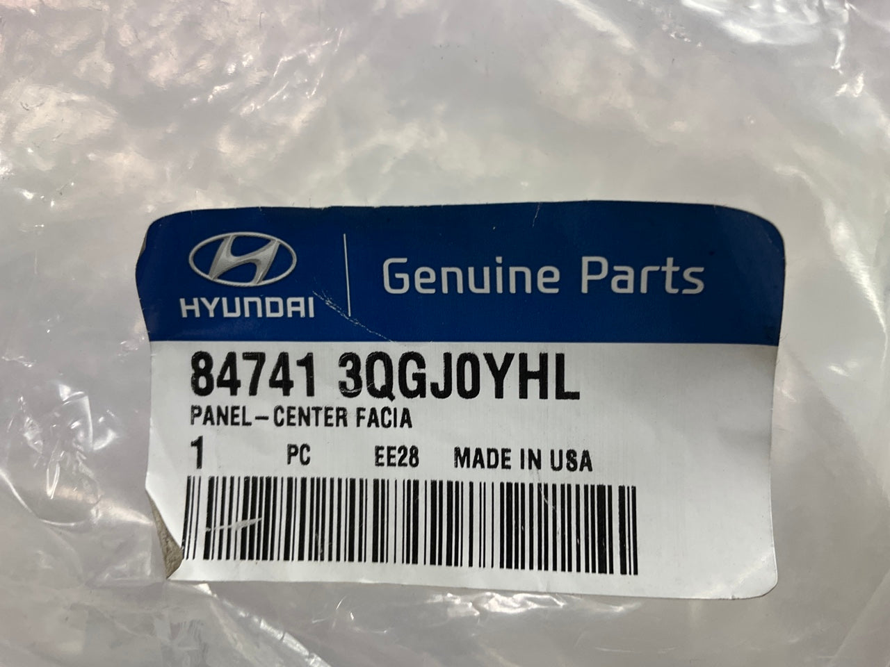 New Center Radio A/C Trim Panel With Air Vents OEM For 2009-2014 Hyundai Sonata