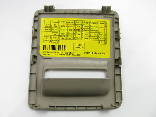 NEW Beige Fuse Box Cover OEM For 2016-2018 Hyundai Elantra 84753F3200XUG