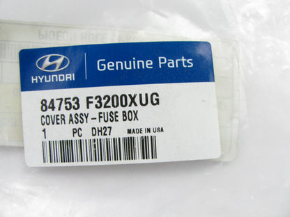 NEW Beige Fuse Box Cover OEM For 2016-2018 Hyundai Elantra 84753F3200XUG