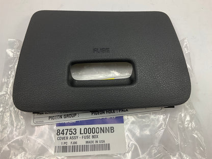 NEW GENUINE Fuse Box Cover (Black Interior) OEM For 20-22 Sonata 84753L0000NNB
