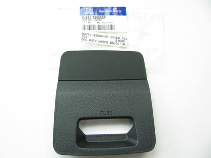 New Genuine Fuse Box Cover Black OEM For 10-15 Hyundai Tucson 847542S0009P