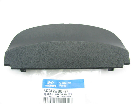 New OEM Black Instrument Panel Lower Dash Center Cover Panel For 13-19 Santa Fe