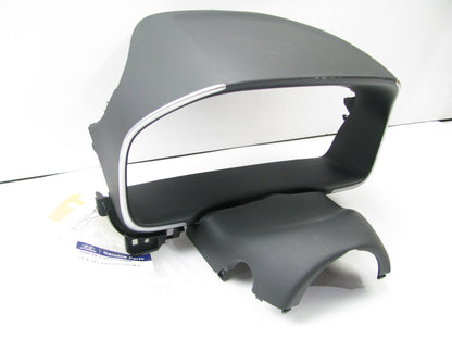 OEM UPPER Steering Column Shroud W/ 4.2'' Display Instrument Cluster Bezel Trim