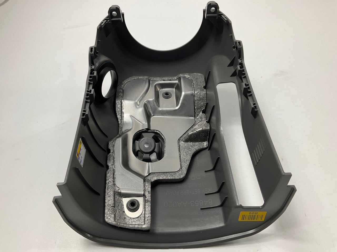 NEW Gray Lower Steering Column Shroud Trim OEM For 21-24 Elantra W/O Push Start