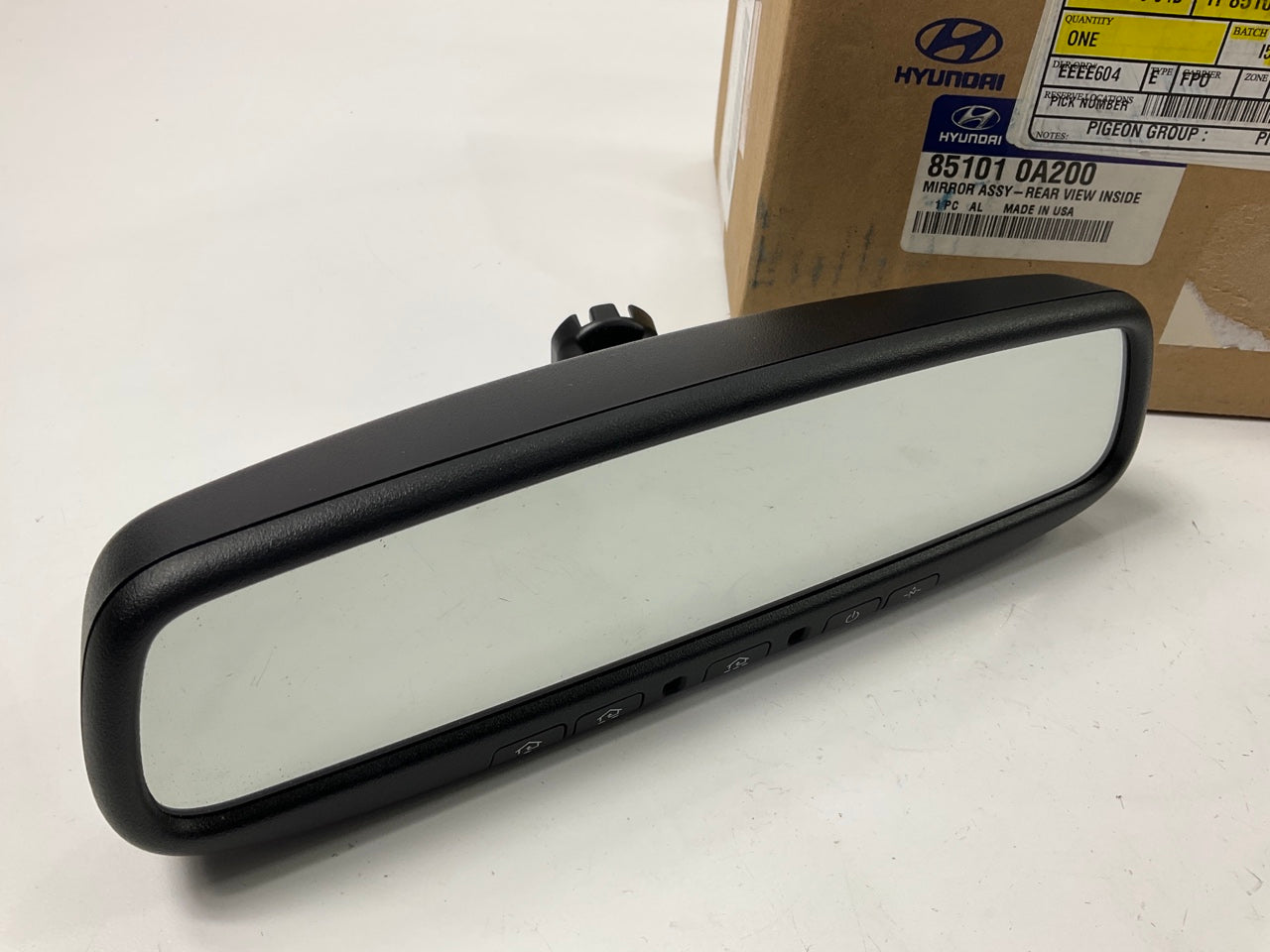 NEW Automatic Dimming Homelink Rear View Mirror OEM For Hyundai 851010A200