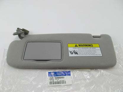 Driver Side Left Gray Sunvisor For 2006-08 Sonata W/O SUNROOF ONLY 852010A250QS