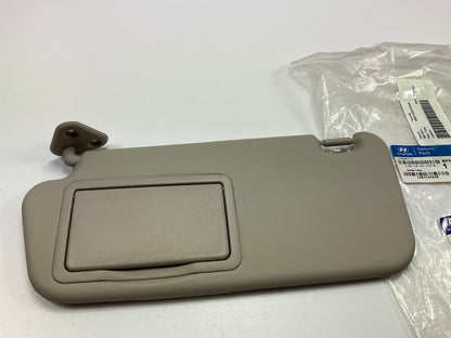 NEW Left Driver Sun Visor, Beige OEM For 01-06 Elantra W/ Sunroof 852012D910ZRAS