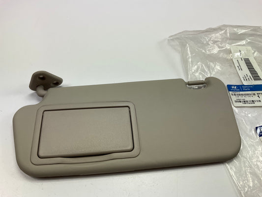 NEW Left Driver Sun Visor, Beige OEM For 01-06 Elantra W/ Sunroof 852012D910ZRAS