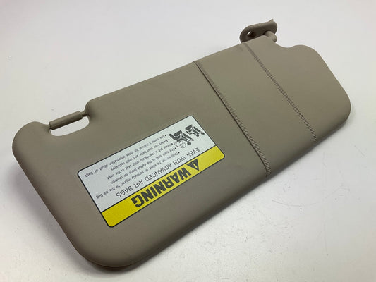 NEW Left Driver Sun Visor, Beige OEM For 01-06 Elantra W/ Sunroof 852012D910ZRAS