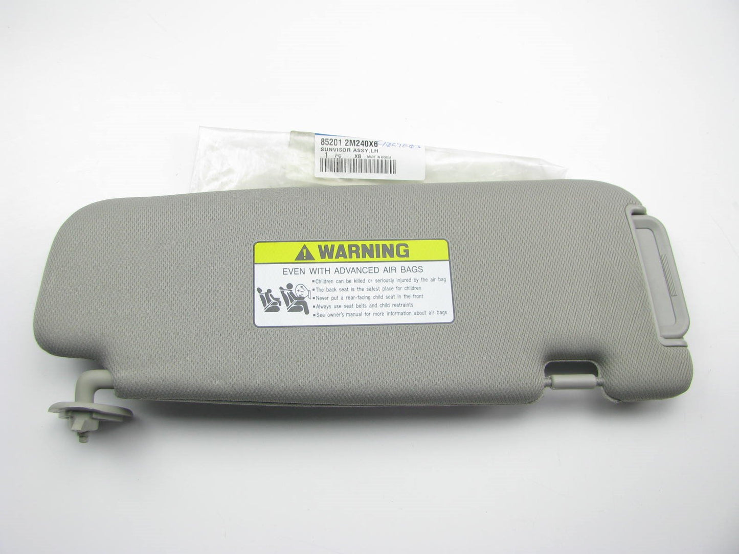 NEW - OEM Genuine Left Side Sunvisor For 09-12 Genesis Coupe W/ Sunroof