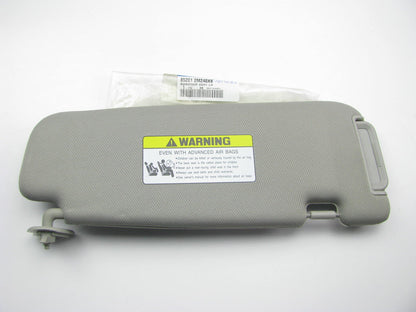 NEW - OEM Genuine Left Side Sunvisor For 09-12 Genesis Coupe W/ Sunroof