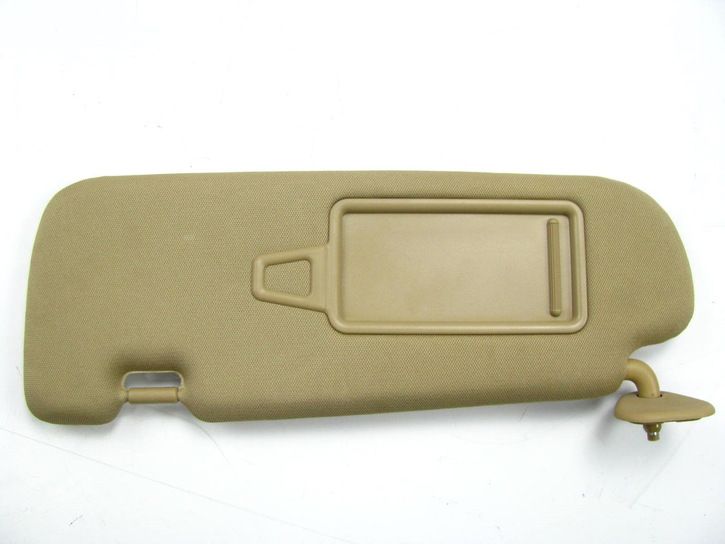 NEW OEM LEFT Sun Visor Sunvisor Beige CAMEL For 10-14 Sonata W/STANDARD SUNROOF